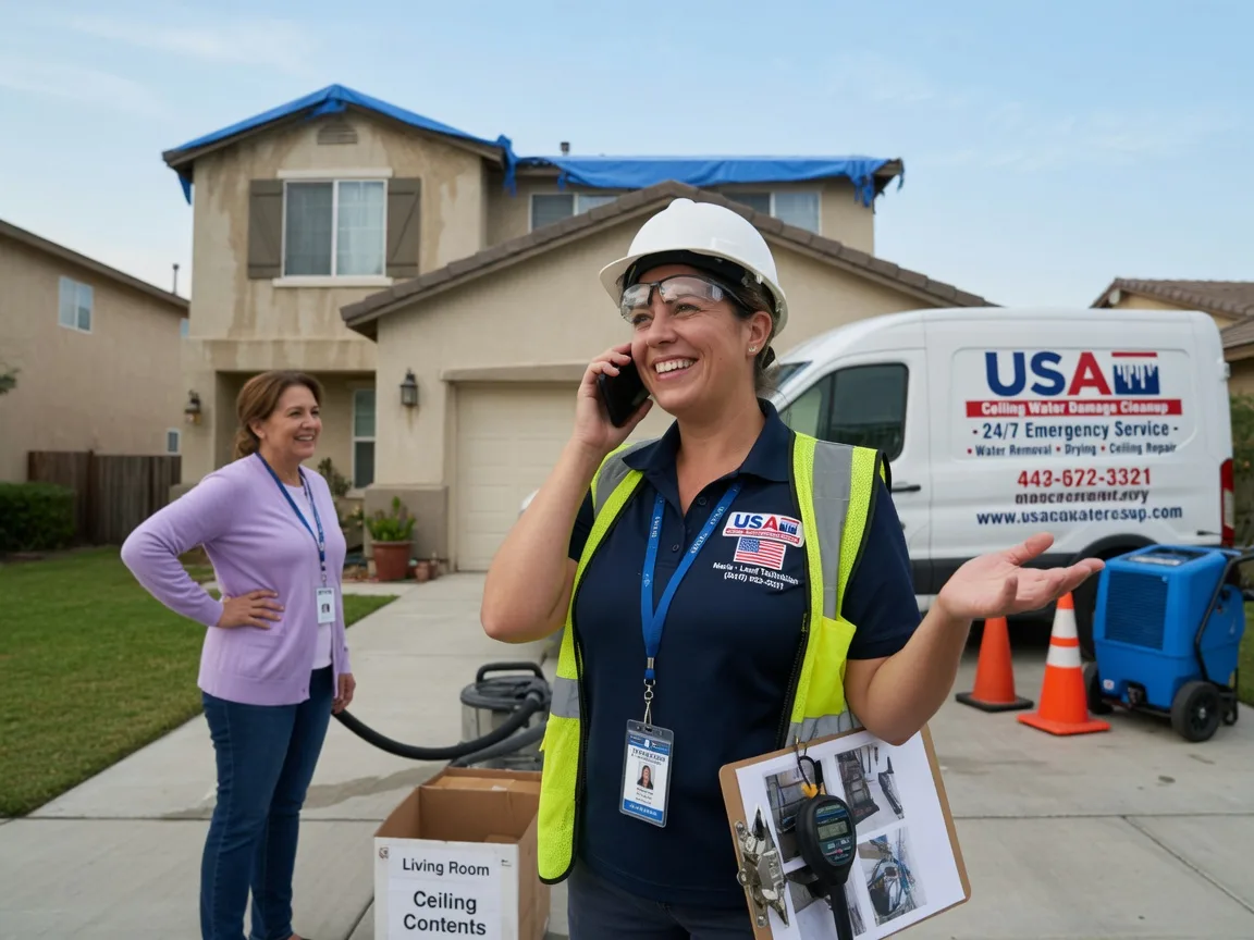 Ceiling Water Damage Restoration Paige, TX FAQs